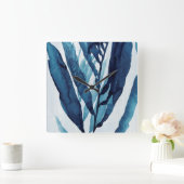 Blauwe schijf I Vierkante Klok (Huis)