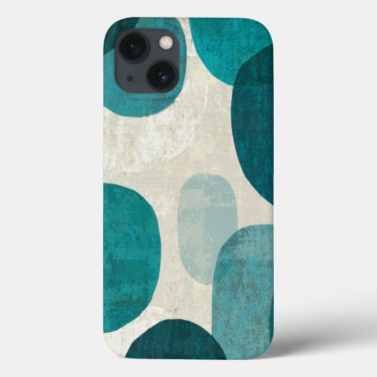 Blauwe schijven Case-Mate iPhone case (Achterkant)