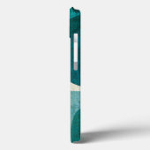 Blauwe schijven Case-Mate iPhone case (Achterkant / Links)