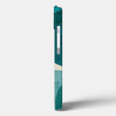 Blauwe schijven Case-Mate iPhone case (Achterkant / Links)