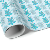 Blauwe schildpadden die Thunder_Cove zwemmen Cadeaupapier (Rol Hoek)