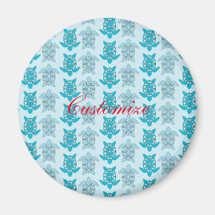 Blauwe schildpadden die Thunder_Cove zwemmen Magneet