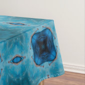 Blauwe schoonheid tafelkleed (Voorbeeld)