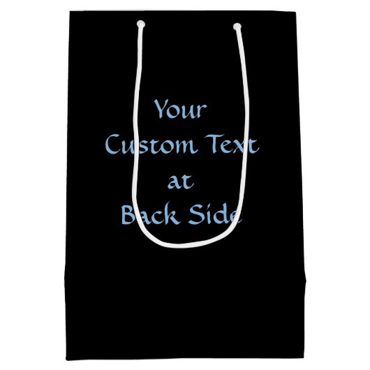 Blauwe Scorpion Medium Cadeauzakje (Achterkant)