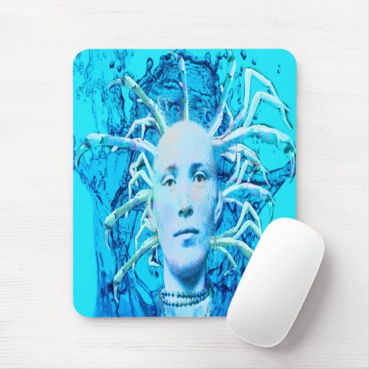 Blauwe Scorpion Muismat (Met muis)