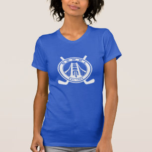 Blauwe sector T-Shirt