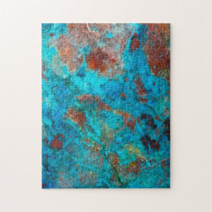 Blauwe Shattuckiet Legpuzzel