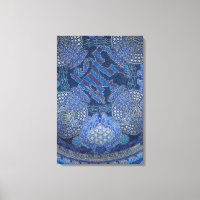 Blauwe Sierlijke Mozaïek Kunst, Duitsland