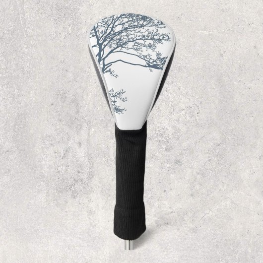 Blauwe Single Tree Boho Golfheadcover
