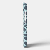 Blauwe slang afdrukken Case-Mate iPhone case (Achterkant / Links)