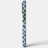 Blauwe slang afdrukken Case-Mate iPhone case (Achterkant / Links)