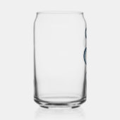 blauwe slang blikvorm glas (Rechts)