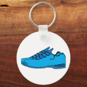 Blauwe Sneakers Sleutelhanger (Voorkant)