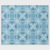 Blauwe Sneeuw 099 2023 Cadeaupapier (Vlak)