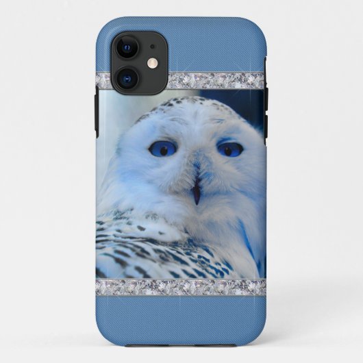 Blauwe sneeuwknollen Case-Mate iPhone case (Achterkant)