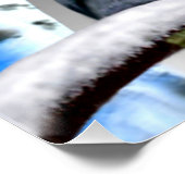 BLAUWE SNEEUWL PERFECT POSTER (Hoek)