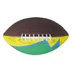 Blauwe Sneeuwvlokken op de Sunrise Berg American Football