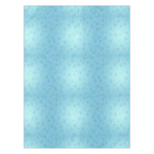 Blauwe sneeuwvlokken tafelkleed (Voorkant)