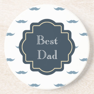 Blauwe snor zandsteen onderzetter