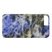 Blauwe sodoliet Case-Mate iPhone case (Achterkant (Horizontaal))