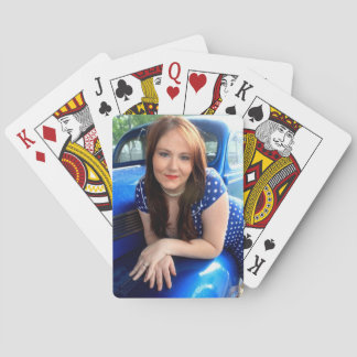 Blauwe  speelkaarten