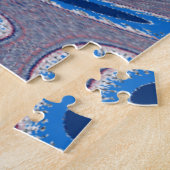 Blauwe spin legpuzzel (Zijkant)