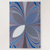 Blauwe spin legpuzzel (Verticaal)