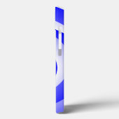 Blauwe spirale illusie door Kenneth Yoncich Case-Mate iPhone Case (Achterkant / Links)