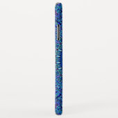 Blauwe Spirituele ventilator tuin Mandala Case-Mate iPhone Case (Achterkant/rechts)