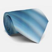 blauwe sporen stropdas (Opgerold)