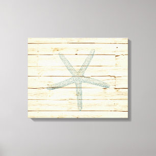 Blauwe staartvis canvas afdruk