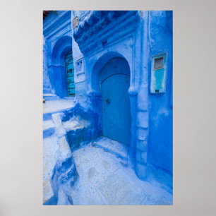 Blauwe Stadspoort Poster