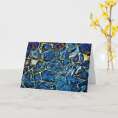 Blauwe steen, kaart (Gele Bloem)