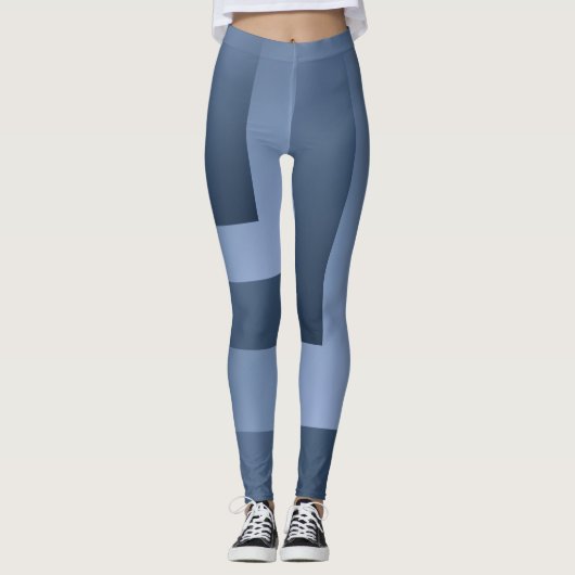 Blauwe steenbg leggings (Voorkant)