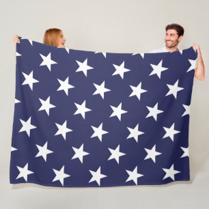 Blauwe ster 60x80 fleece deken