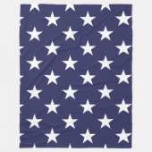 Blauwe ster 60x80 fleece deken (Voorkant)