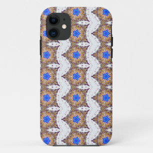 blauwe ster geometrisch hoesje