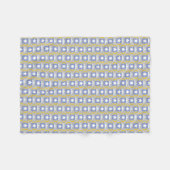 blauwe ster sippy cup fleece deken (Voorkant (Horizontaal))