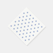 Blauwe ster van David White Servet (Hoek)