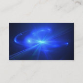 Blauwe ster visitekaartje (Achterkant)