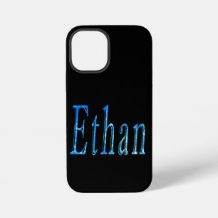 Blauwe Sterren Ethan Naam, iPhone 12 Mini Hoesje