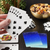 blauwe sterren speelkaarten (Insitu)