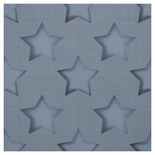Blauwe sterren stof (Swatch)