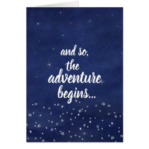 Blauwe Sterrennacht en zo begint het avontuur