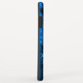 Blauwe Sterrennacht kerst/feestdag Case-Mate iPhone Case (Achterkant/rechts)