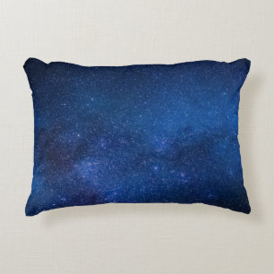 Blauwe sterrennachthemel Zazzle_Growshop. Accent Kussen