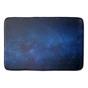 Blauwe sterrennachthemel Zazzle_Growshop. Badmat