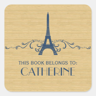 Blauwe Stickers van de Franse Vlaamse Bladkookplaa