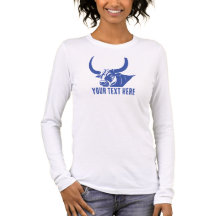 Blauwe stierkop silhouet pictogram