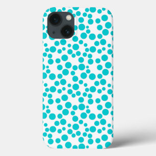 Blauwe stip iPhone 13 hoesje